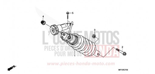 COUSSIN ARRIERE VT1300CXAA de 2010